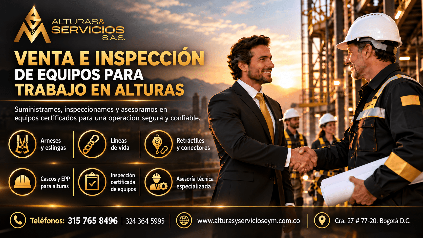 Trabajos y capacitaciones en alturas