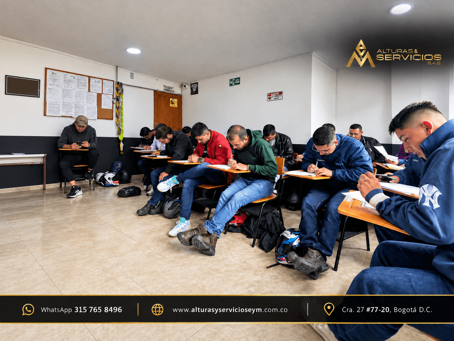 Trabajos y capacitaciones en alturas