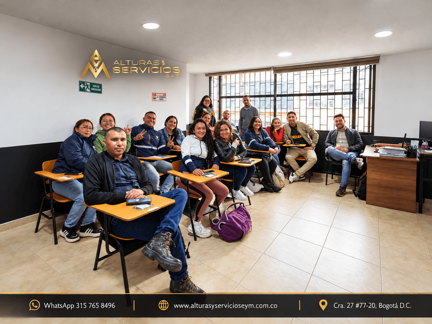 Trabajos y capacitaciones en alturas