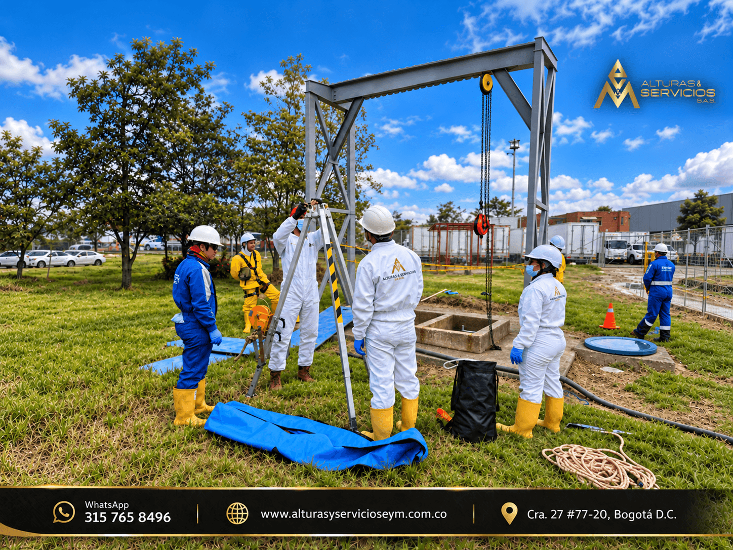 Trabajos y capacitaciones en alturas