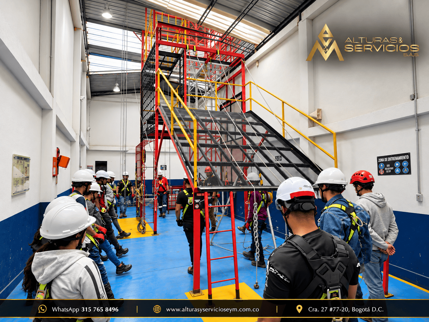 Trabajos y capacitaciones en alturas