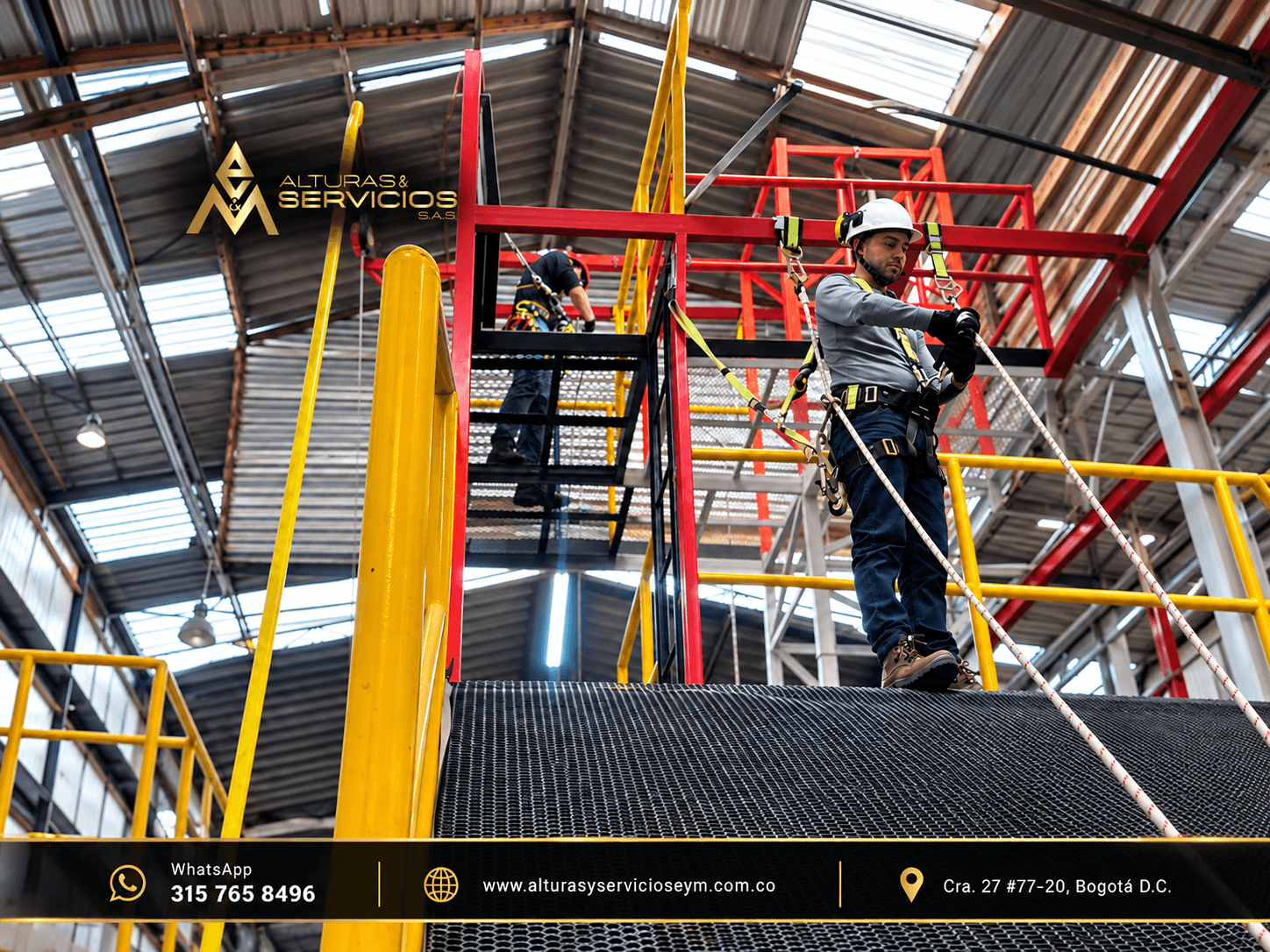 Trabajos y capacitaciones en alturas
