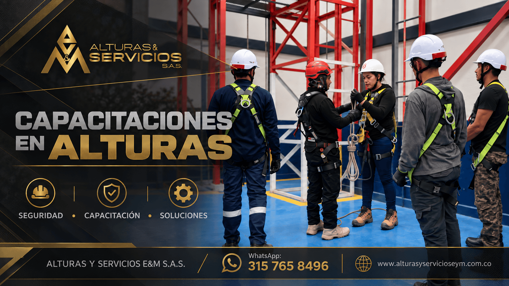 Trabajos y capacitaciones en alturas