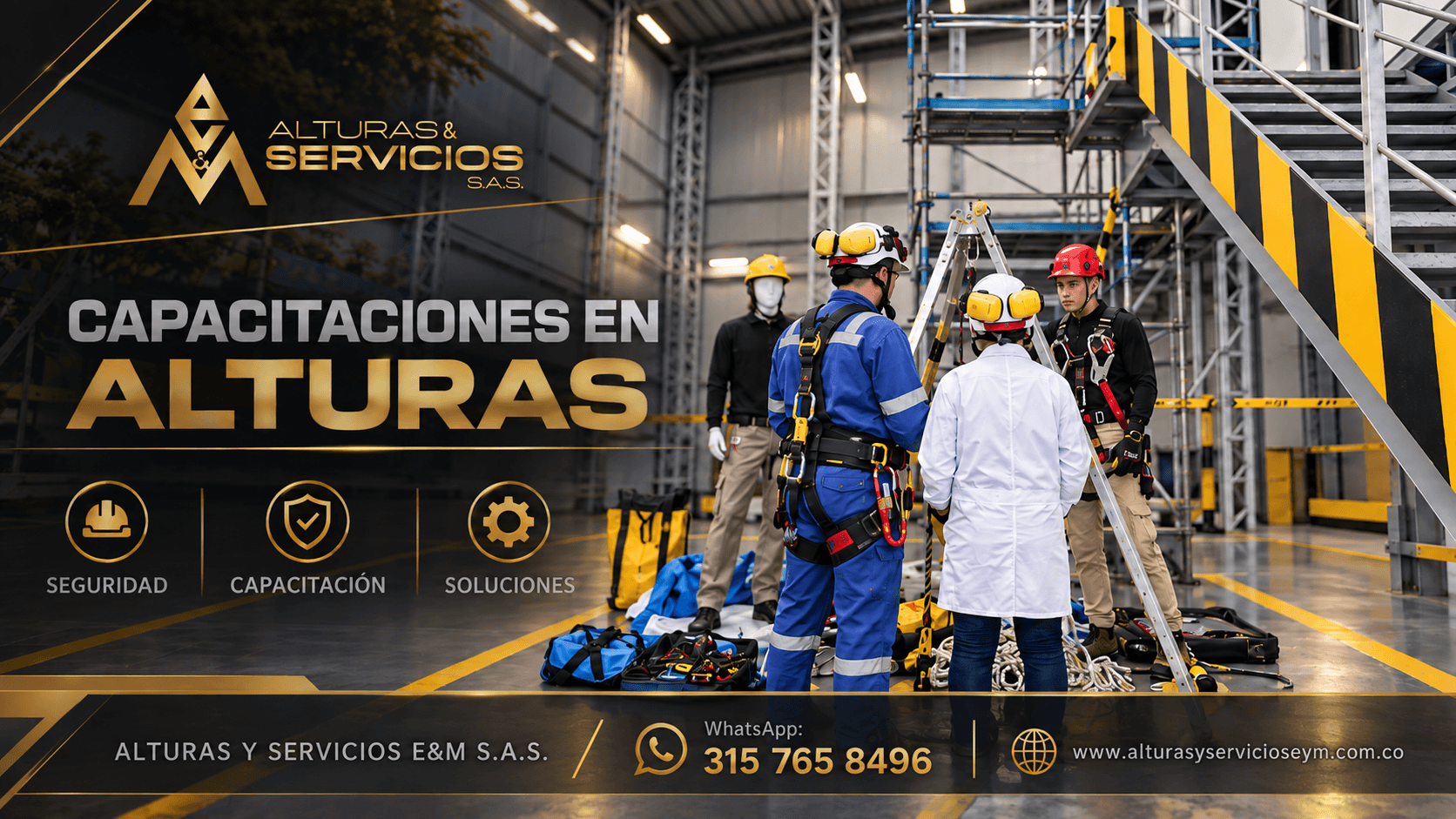 Trabajos y capacitaciones en alturas