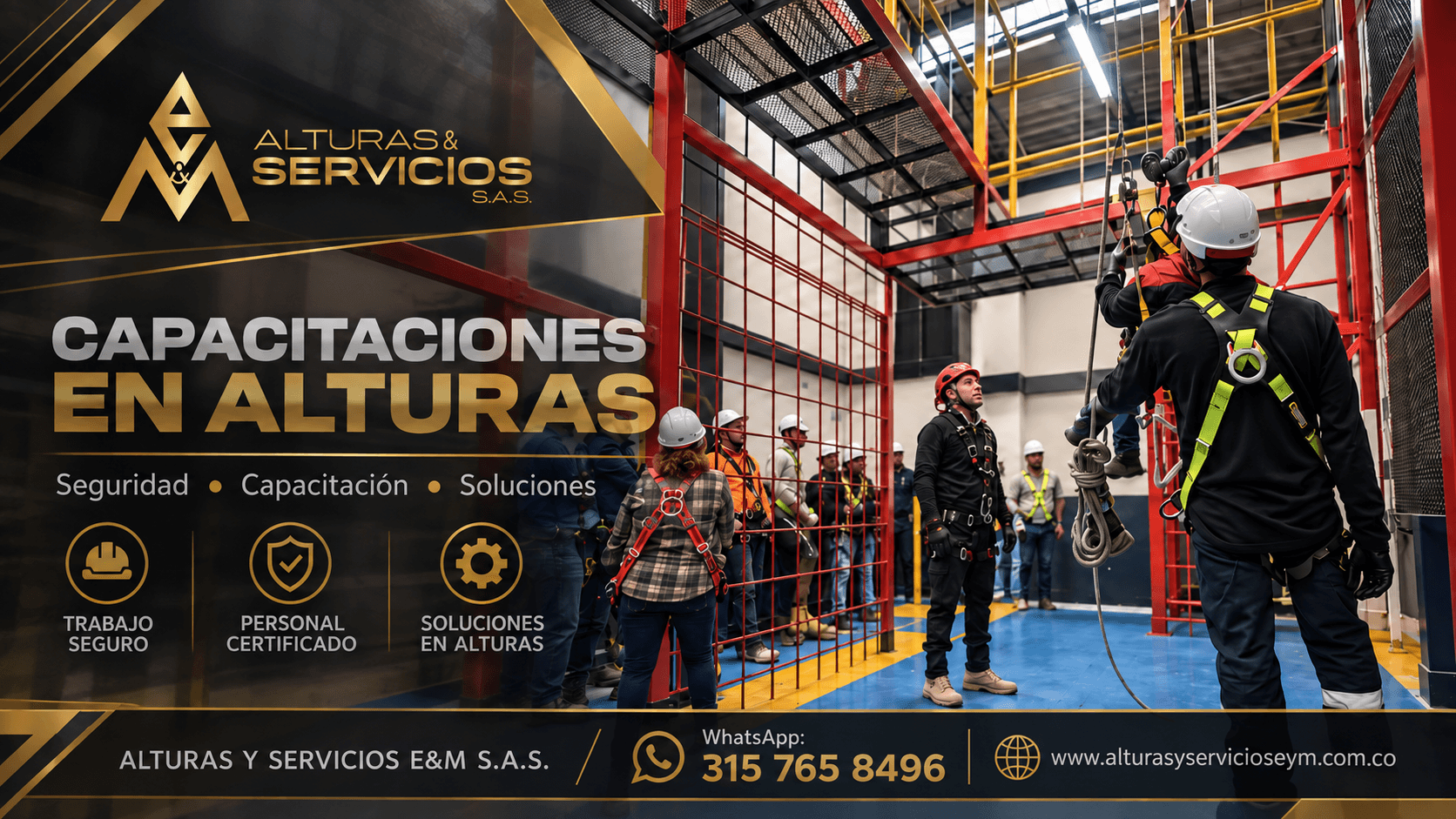 Trabajos y capacitaciones en alturas