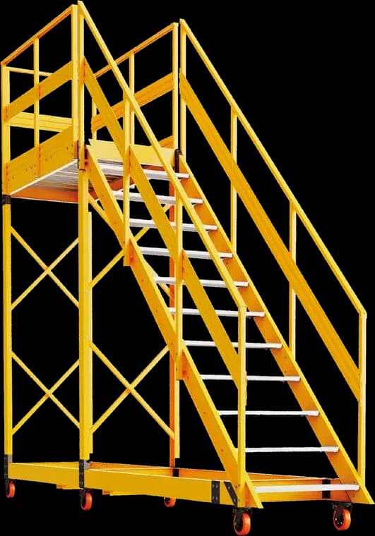 Escalera dieléctrica Avión trabajo pesado