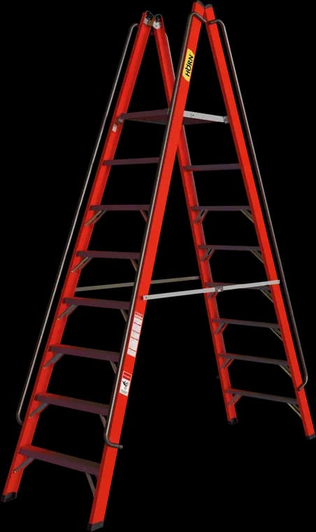Escalera dieléctrica Plataforma doble